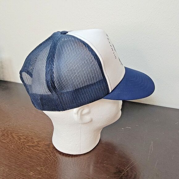 Vintage Snapback Hat Mesh Trucker Oilmans Bass Classic 86 Cap Adult Supercap - Picture 7 of 16